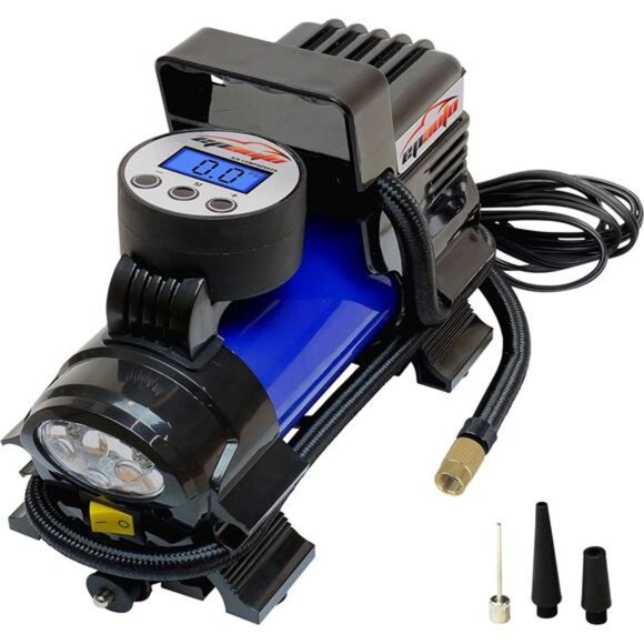 12V DC Portable Air Compressor Pump, Digital Tire Inflator - Picture 1 of 6